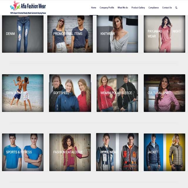 Garments Fashion Wear Website