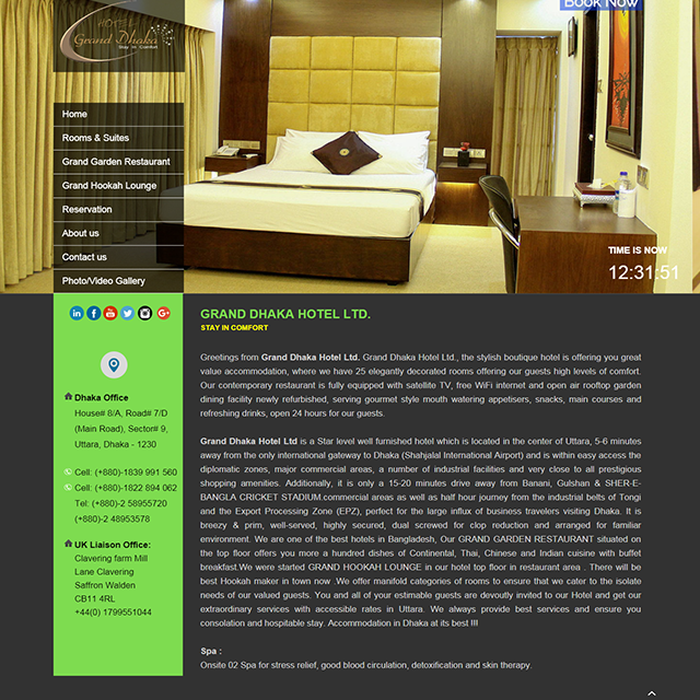 Hotel & Resturant Website